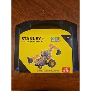 Stanley Jr. Backloader Mechanic Kit STEM Activity 325 pc-NEW Age 8+ Build It!!!